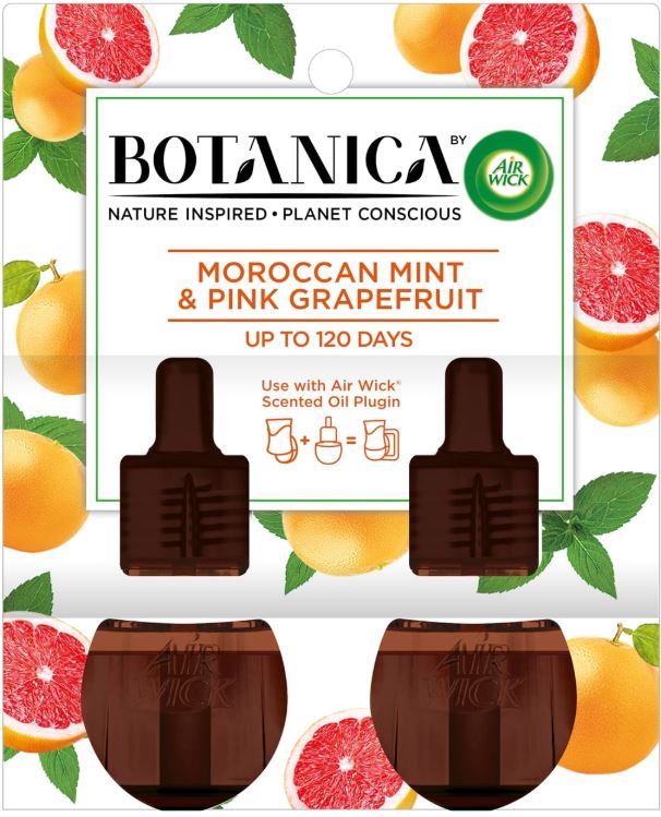 AIR WICK® Botanica Scented Oil - Moroccan Mint & Pink Grapefruit 